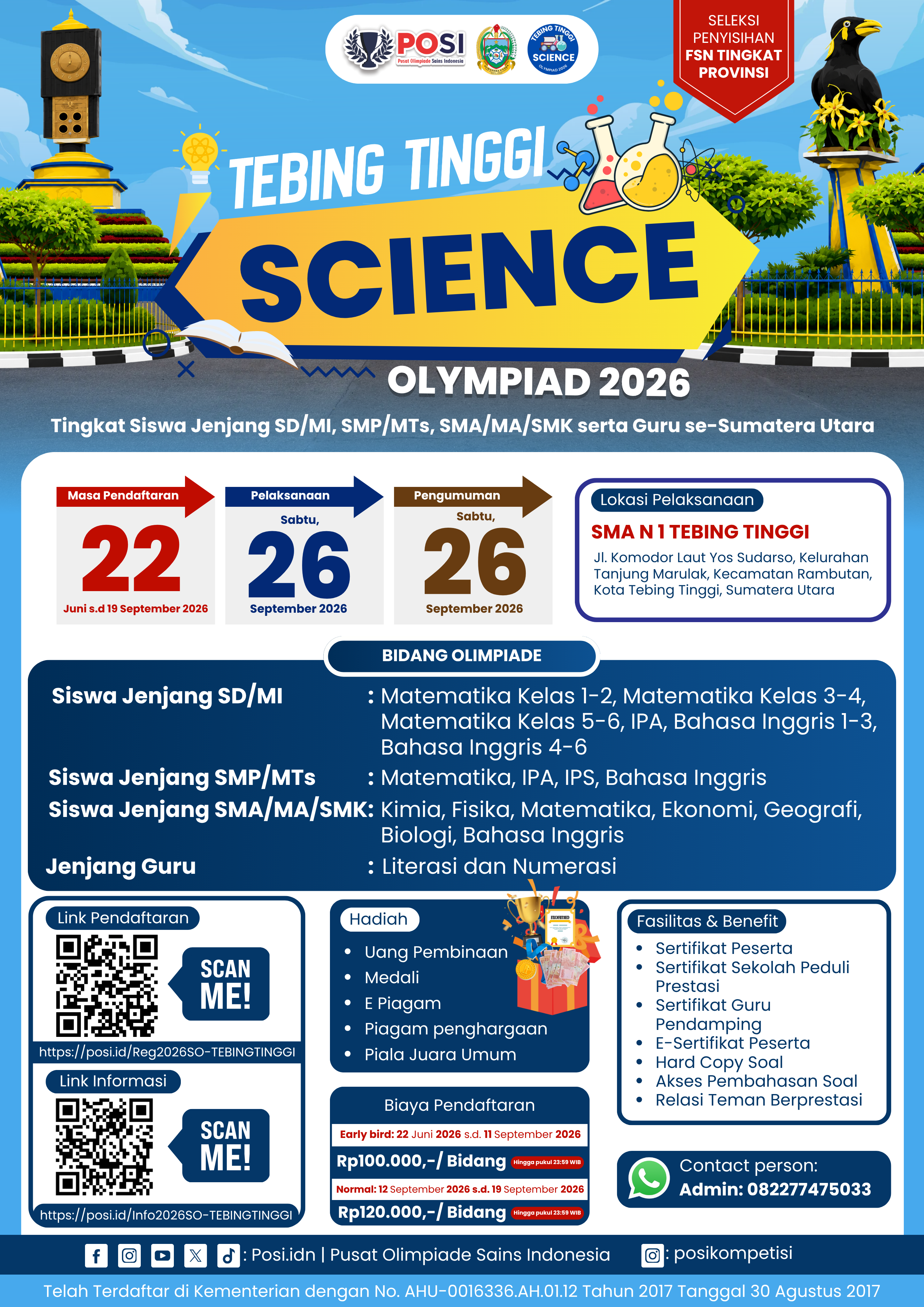 ACEH SCIENCE OLYMPIAD (ACEH SO) TAHUN 2026 Regional Aceh