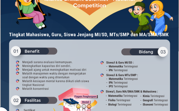 IBN SINA COMPETITION (Islamic Brilliant Scientist – National Competition Tahun 2022)