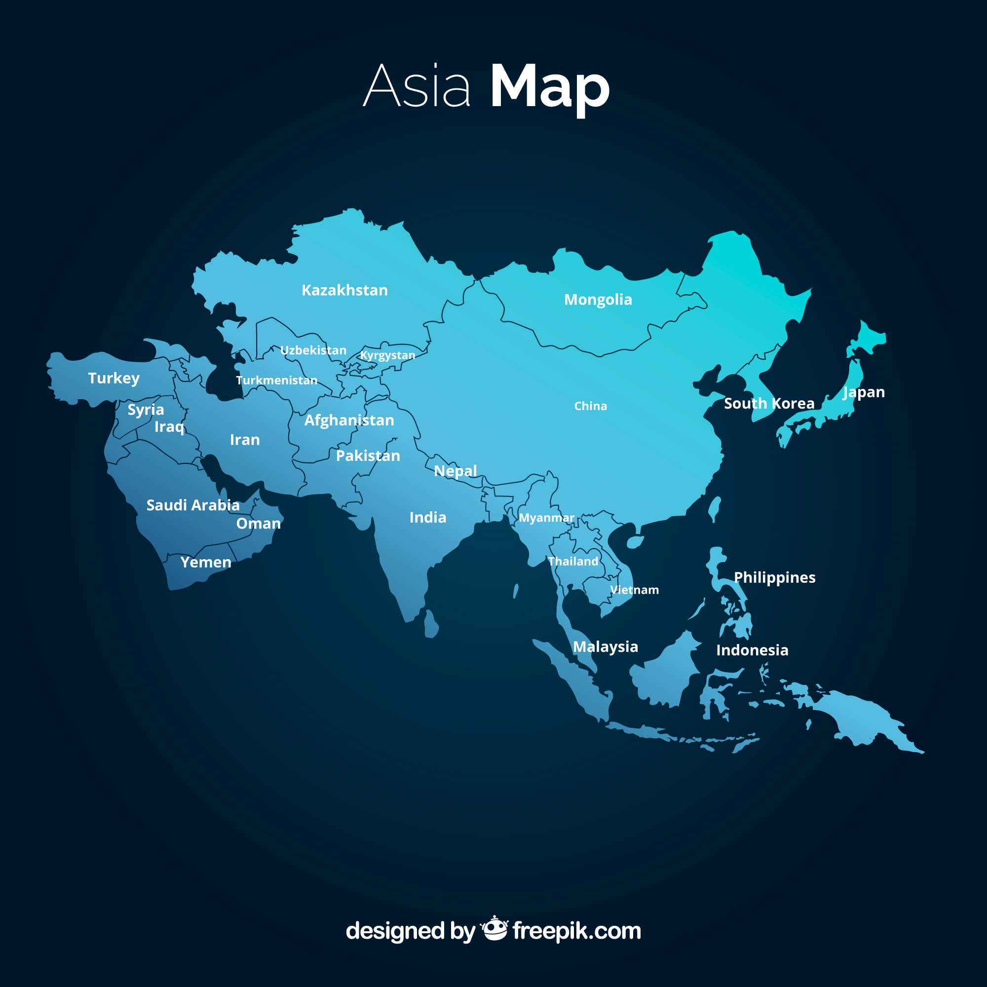 Letak Astronomis Benua Asia