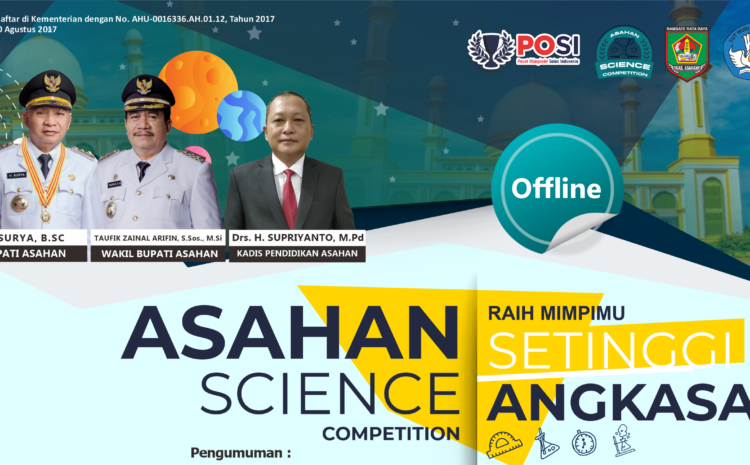 Pengumuman Hasil Asahan Science Competition 2023