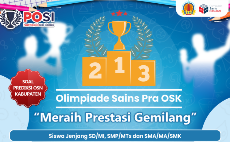 OLIMPIADE SAINS PRA-OSK (OSPO) ONLINE 2023