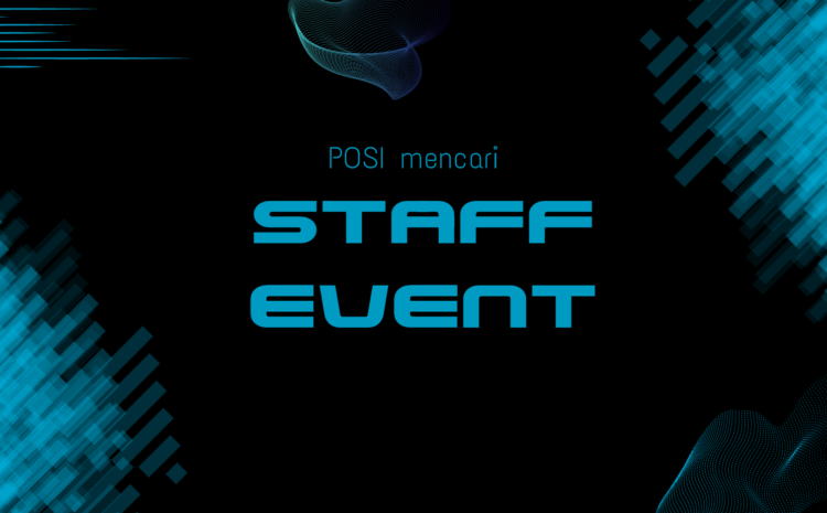  We Are Hiring: Staff Event POSI
